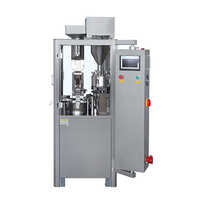 NJP-400 Capsule Filling Machine - Stainless Steel, 220-240V Automatic Operation | 1 Year Warranty, Silver Finish