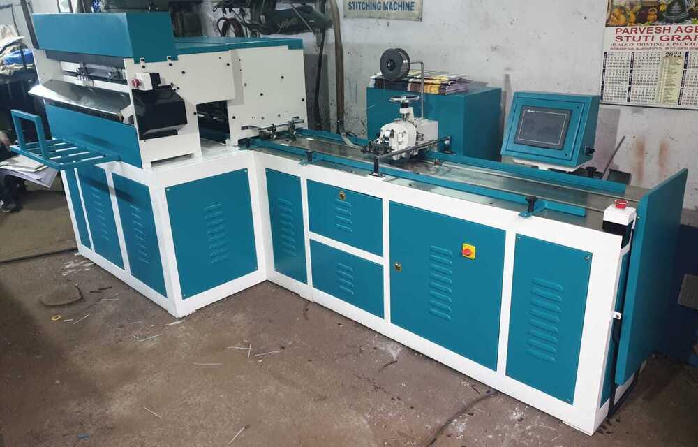 3 in 1 Fully Automatically Stitching +Folding +Edge Squaring