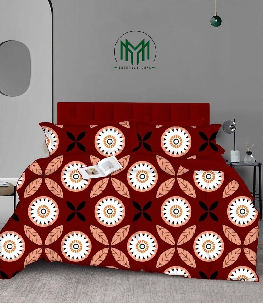 Double Bedsheet - Cotton Blend, Queen Size, Luxurious Softness And Breathability