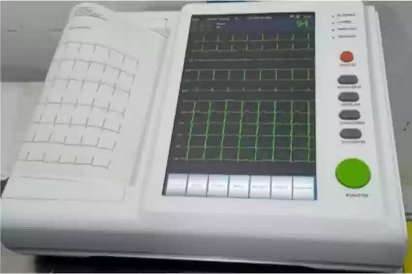 TM ECG MACHINE - 12 CHANNEL