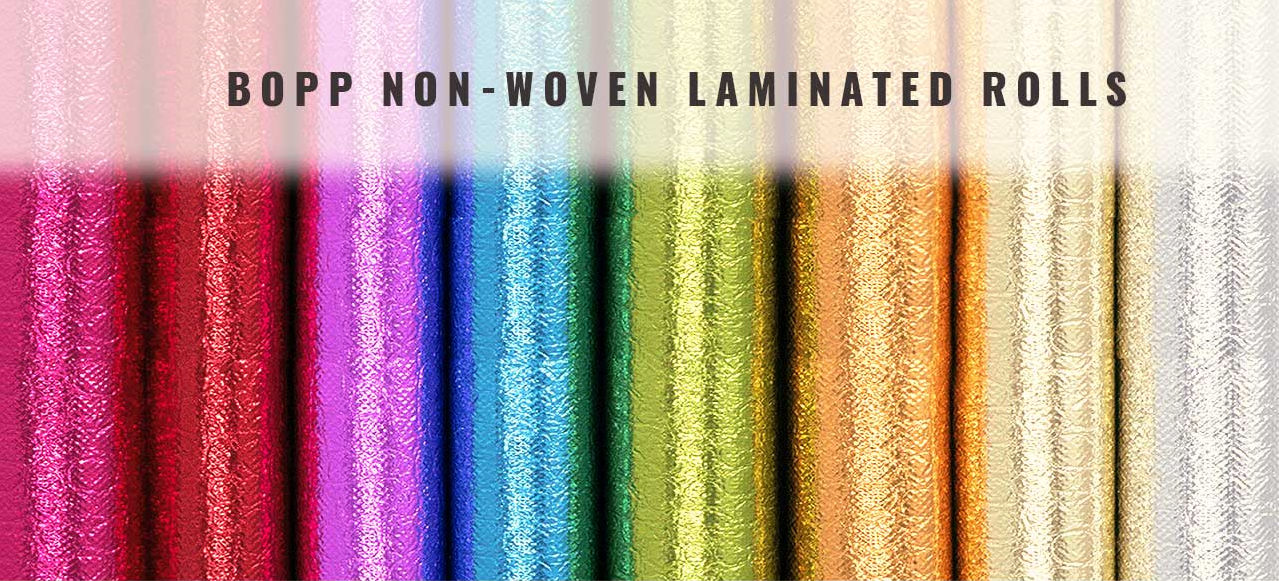 BOPP LAMINATED NON WOVEN FABRIC