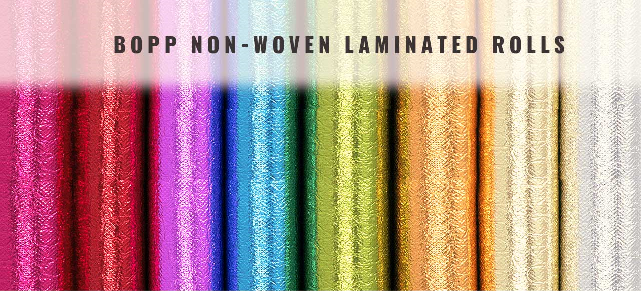 BOPP Laminated Non-Woven Fabric - Export Quality, Customizable Length & Width, Multi-Color Options, Reflective & Thermal Insulation | Ideal for Bags & Packaging