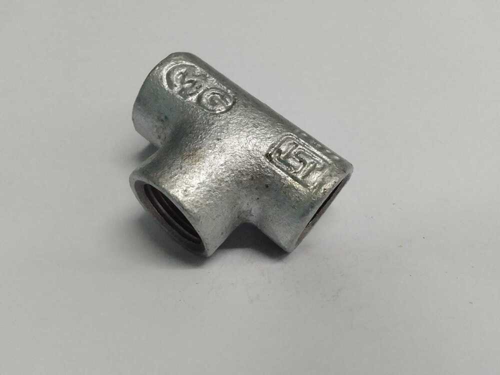 Gi R/tee - 6" Malleable Iron, Isi Marked Female Connection, Standard Is: 1879