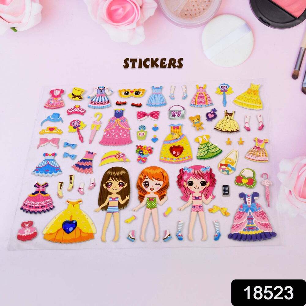 Multipurpose Adhesive 3D Stickerss