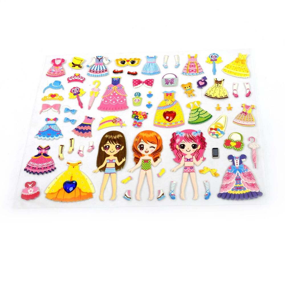 Multipurpose Adhesive 3D Stickerss