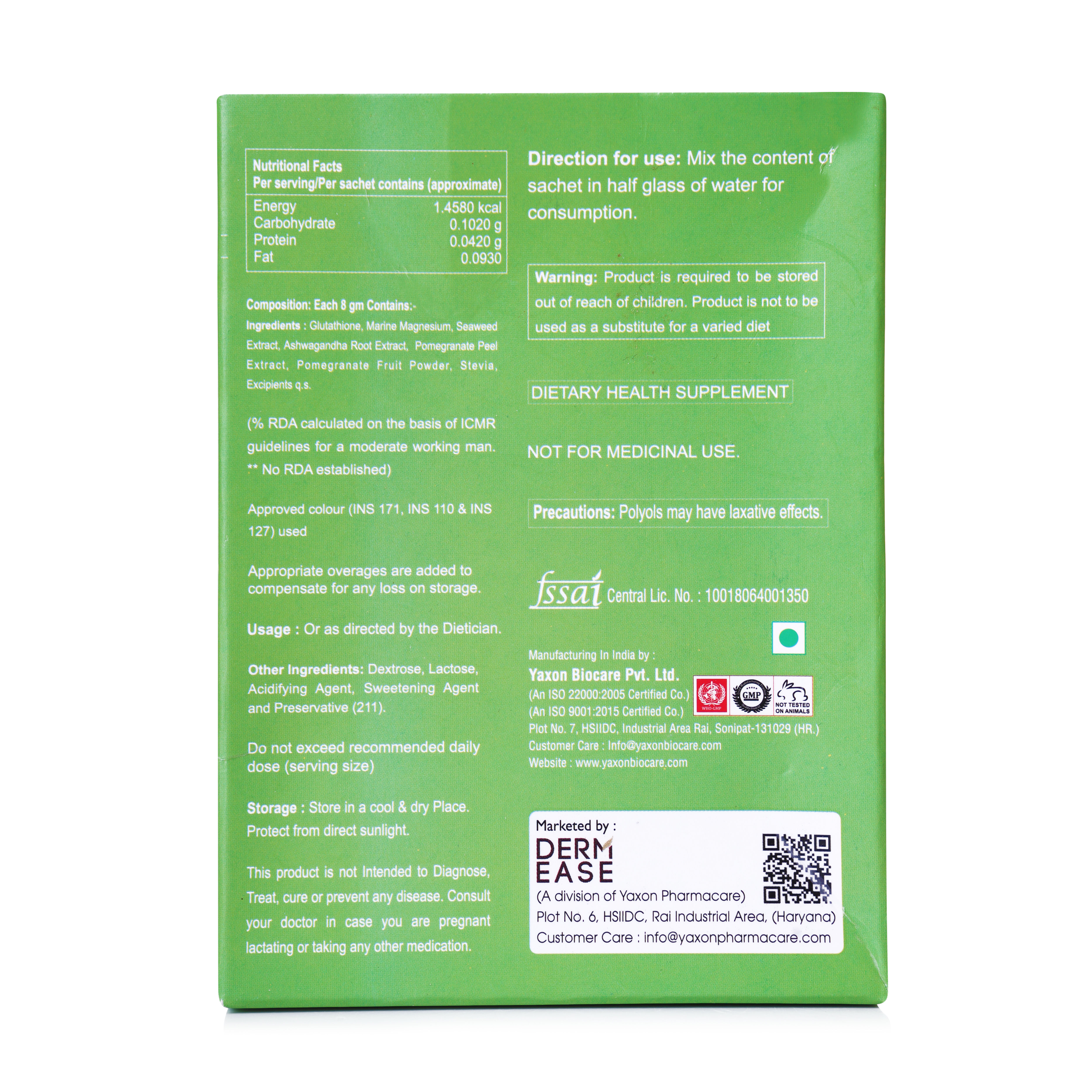 STEM CELL GROWTH SACHET