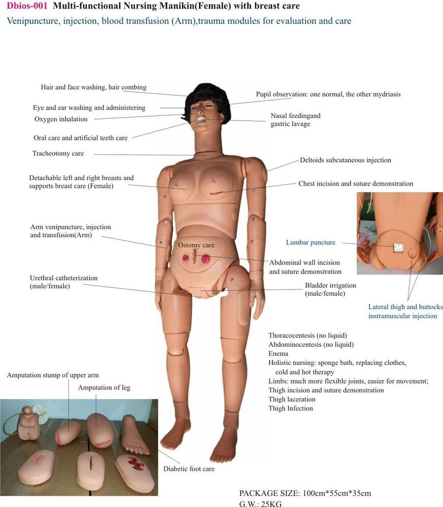 Manikin Multi-functional Nursing