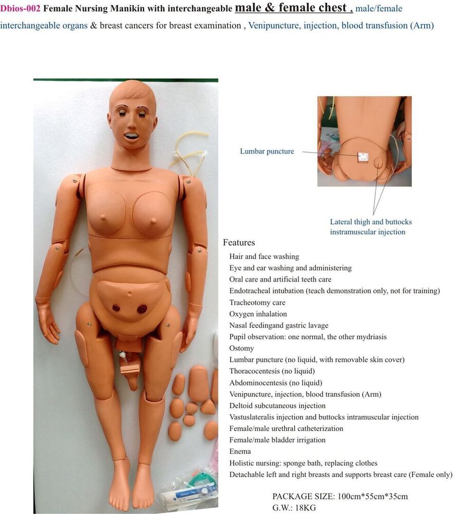 Manikin Multi-functional Nursing - Advantage: Study Material