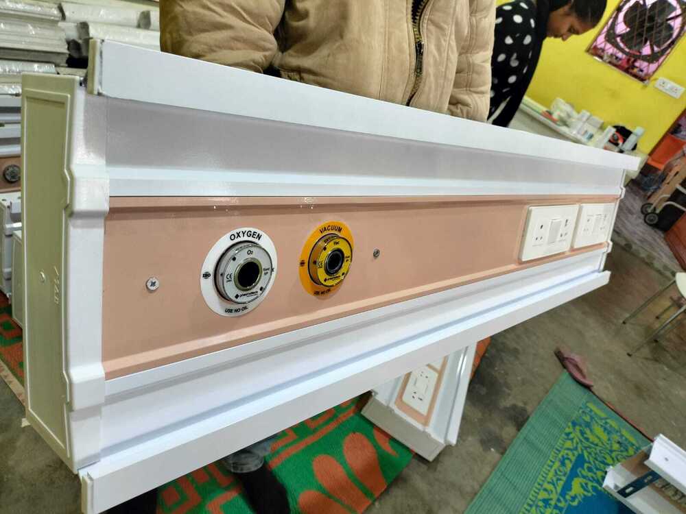 Hospital Bed Head Panel Unit For Icu - Dimension (L*w*h): 400x1200 Millimeter (Mm)
