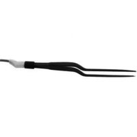 Bipolar Bayonet Axial Forceps - Stainless Steel, Polished Finish | Unique Bayonet Design For Enhanced Visualization In Deep Operative Corridors