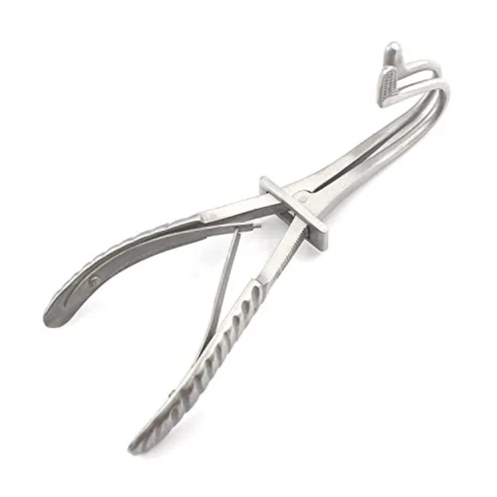 Fergusson-ackland Mouth Gag - Stainless Steel, Adjustable Jaw Size For Adult And Child Use | Serrated Plates, Rubber-lined Jaws, Spring-loaded Operation