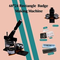 Rectangle Badge Making Machine (68x24)