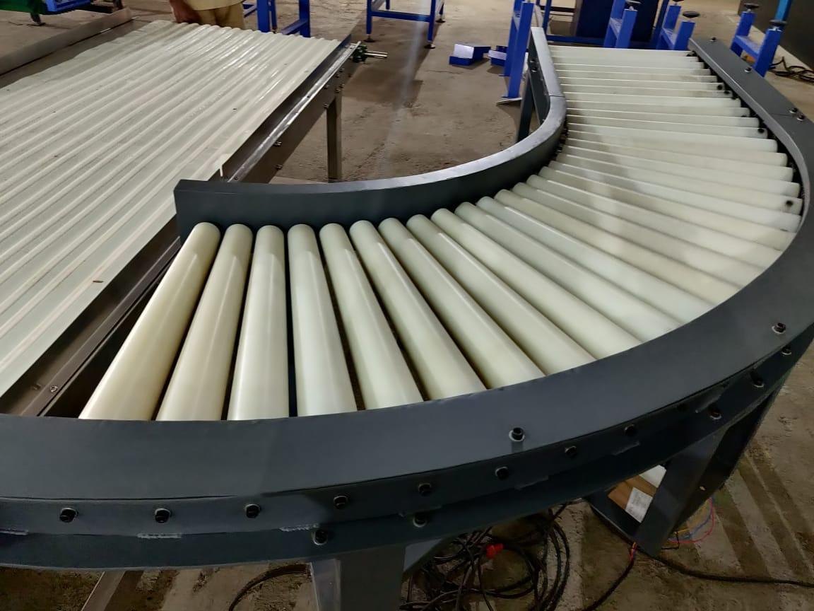 Curve Conveyors - Material: Mild Steel
