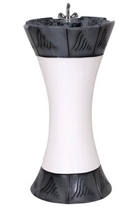 Designer Wash Basin Black - Installation Type: Floor Mounted