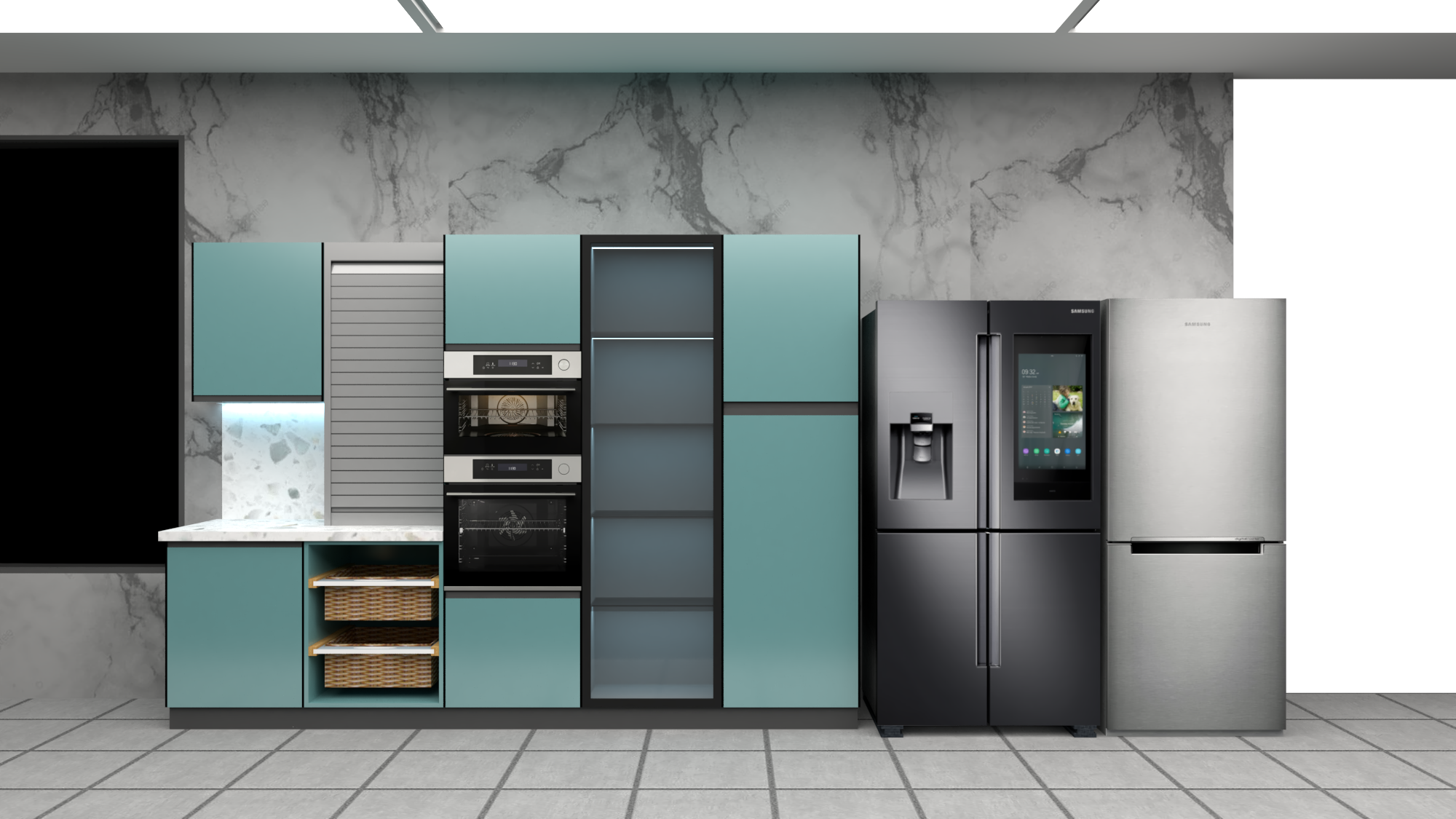 Green Island Modular Kitchen