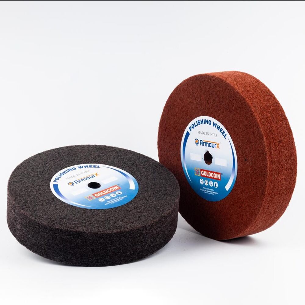 Armourx Non Woven Polishing Wheel - Color: Marron