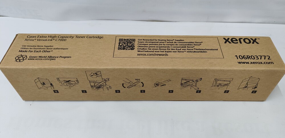 Xerox C7000 Cyan Toner Cartridge - Features: Ecoa Friendly