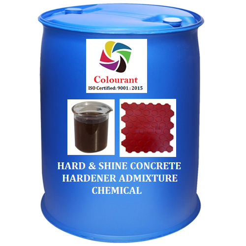 Hard & Shine Concrete Hardener - Color: Brown