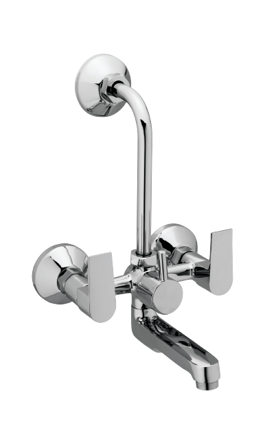 Wall Mixer Telephonic Tap - Premium Quality Brass, Elegant Design, Ergonomic Control | Versatile Bathroom Solution, User-Friendly Operation, Stylish Finishing