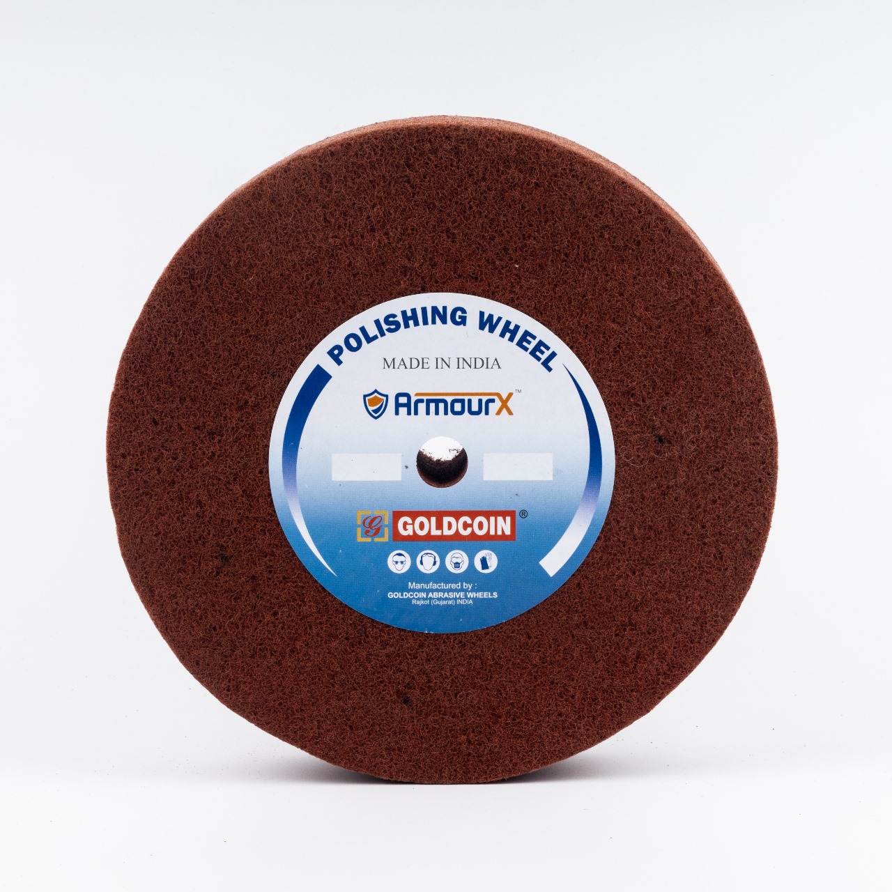 Metal polishing wheel