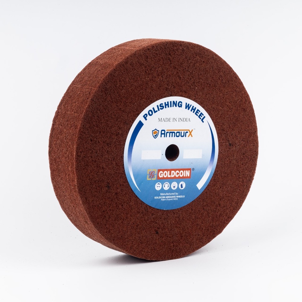 Polishing Wheels For Metalworking - Color: Brown