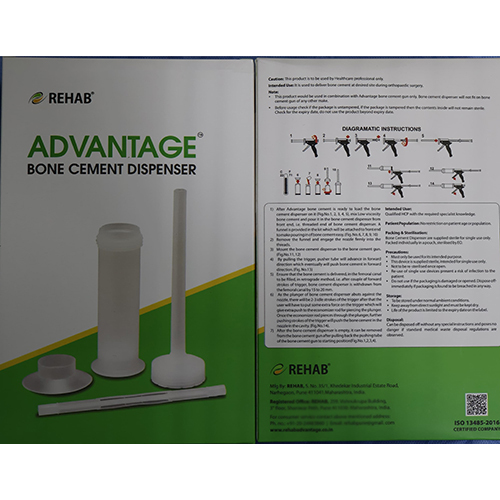 Advantage Bone Cement Dispenser - Attributes: Strong & Durable