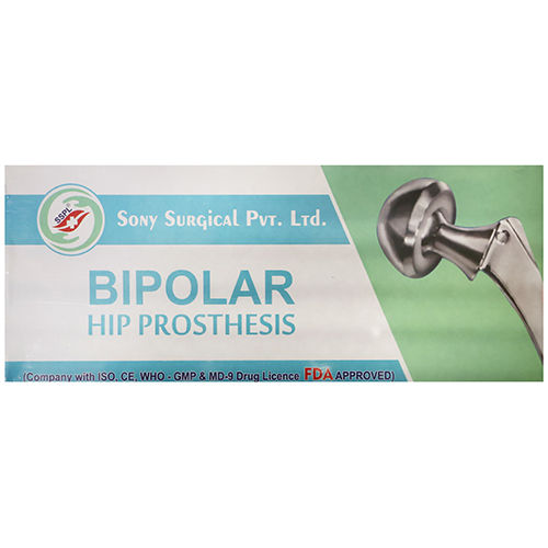 Surgical Fenested And Non Fenested Fix Bipolar Hip Prosthesis - Material: Stainless Steel