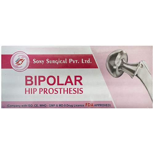 Bipolar Hip Prosthesis - Material: Stainless Steel