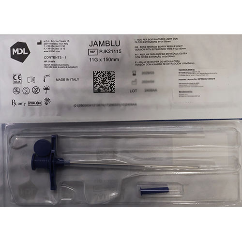 Pjk21115 11G X 150Mm Jamblu Bone Marrow Biopsy Needle - Material: Stainless Steel