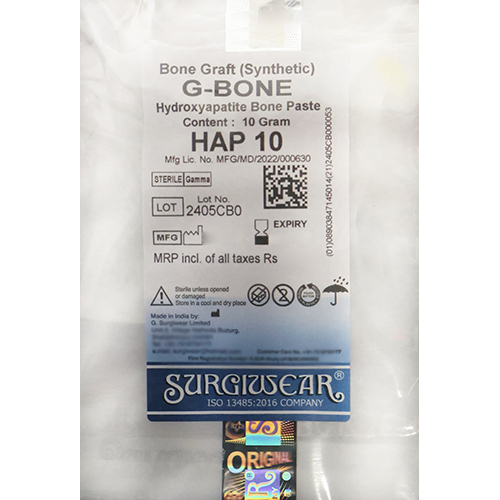 Hap 10 10 Gram G Bone Synthetic Paste - Attributes: Safe To Use