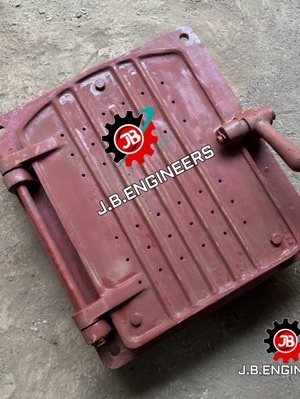 Boiler Fire Door Thermax - Color: Red Oxide