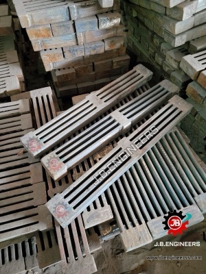 Fire Bar For Boiler - Color: Silver