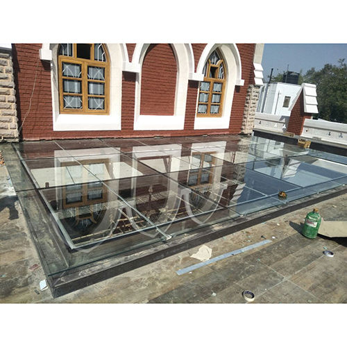 Outdoor Glass Canopy - Color: Transparent