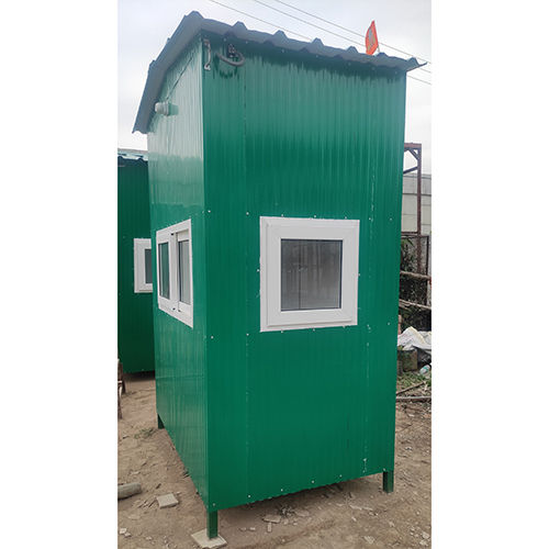 Portable Security Cabin - Color: Green