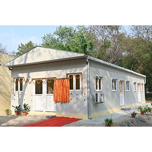 पोर्टेबल अस्थायी घर