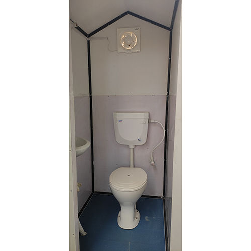 Industrial Portable Toilet - Color: White