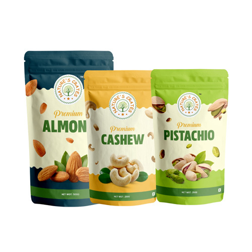 500G Almonds - Cashews And Pistachios Combo Pack - Cultivation Type: Common