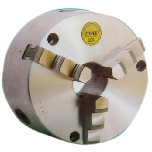 4 Inch 100 Mm True 3-4 Jaw Chuck - Color: Silver