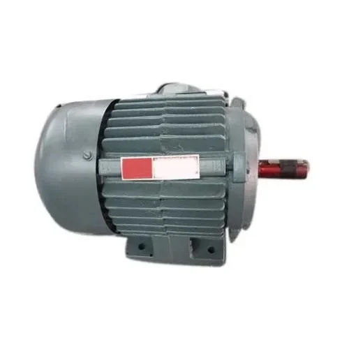 Single Phase Electric Motor - Color: Grey