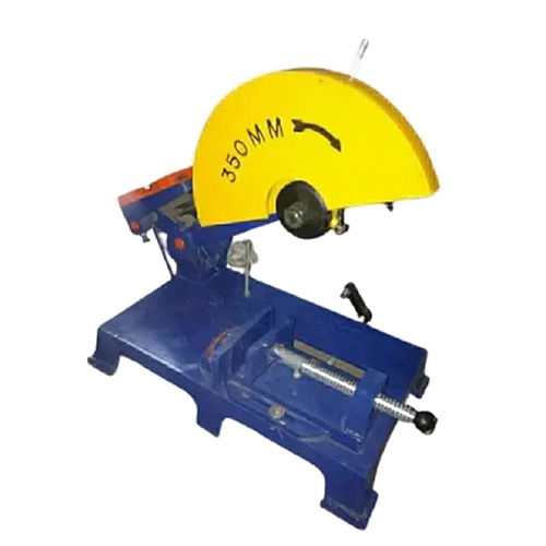 Motorised Cut Off Machine Without Motor - Color: Blue