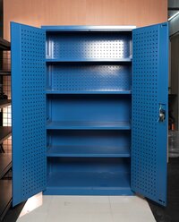 Tool Cabinets - Cold Rolled Steel Sheet H1800*w1000*d500mm, Blue Color With Electrostatic Powder Painting, Easy To Clean And Hygienic Design