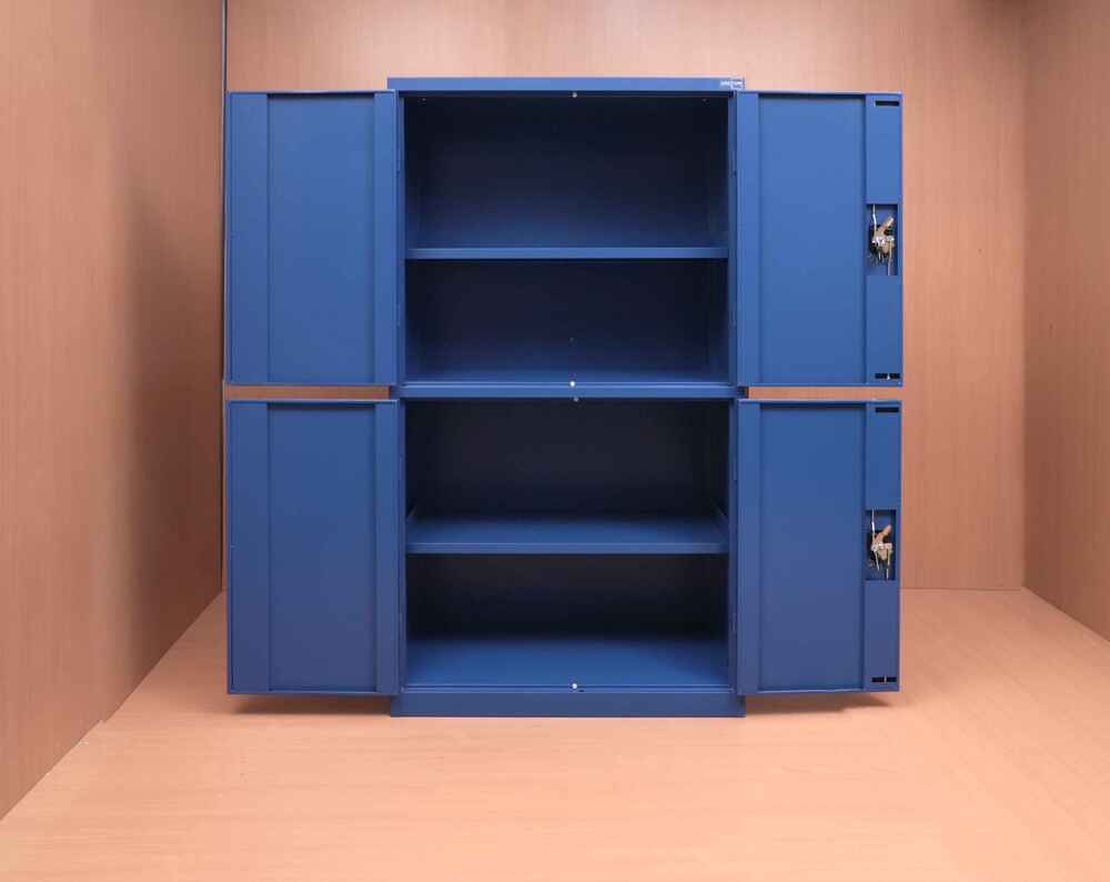 Tool Cabinets - Cold Rolled Steel Sheet H1800*w1000*d500mm, Blue Color With Electrostatic Powder Painting, Easy To Clean And Hygienic Design