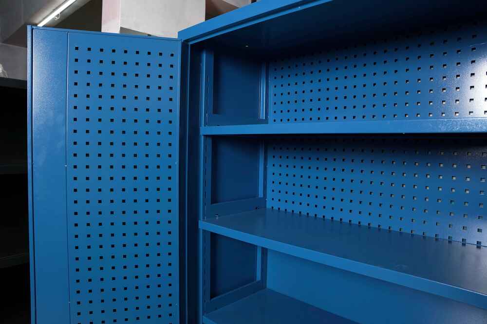 Tool Cabinets - Cold Rolled Steel, 1800x1000x500mm, Blue | Corrosion Resistant, Durable, Rust Proof, Easy To Clean, Smooth Finish