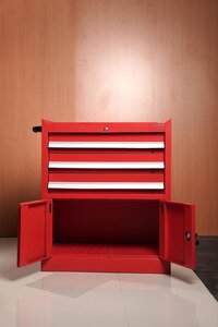 Industrial tool trolley