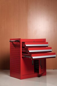 Industrial tool trolley