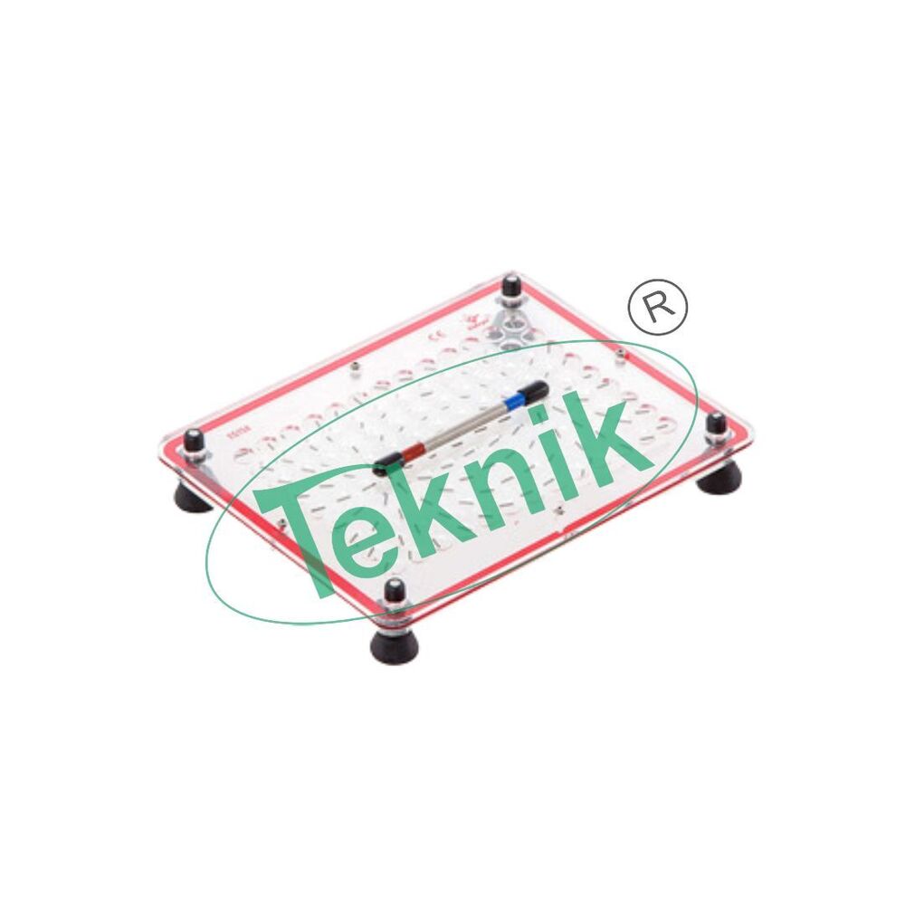 Projectable Magnetic Circuits - Set Of 4 Diverse Configurations: Circular, Rectilinear, Frame, Solenoid | Ideal For General Lab Equipment Use