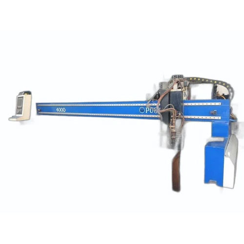 Cnc Gantry Plasma Cutting Machine - Color: Blue