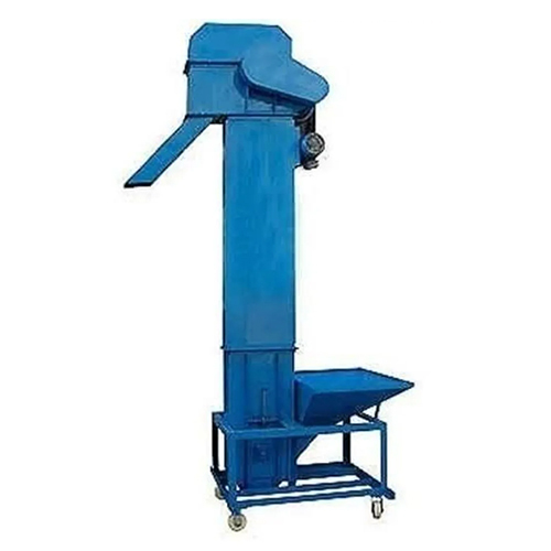 Vertical Bucket Elevator - Stainless Steel, 250 Volts | Durable Canvas Belt, Heavy Load Capacity, Customization Options