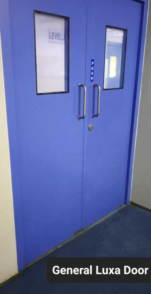 Glazed Metal Fire Rated Door