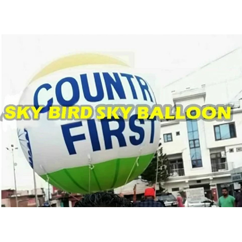 10 Feet Advertising Sky Balloon - Color: Multicolor